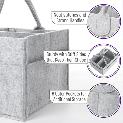 Felt Diaper Caddy